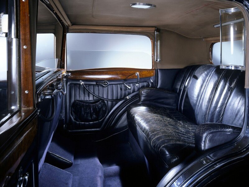 Luxury Car Interior — Black, Classic