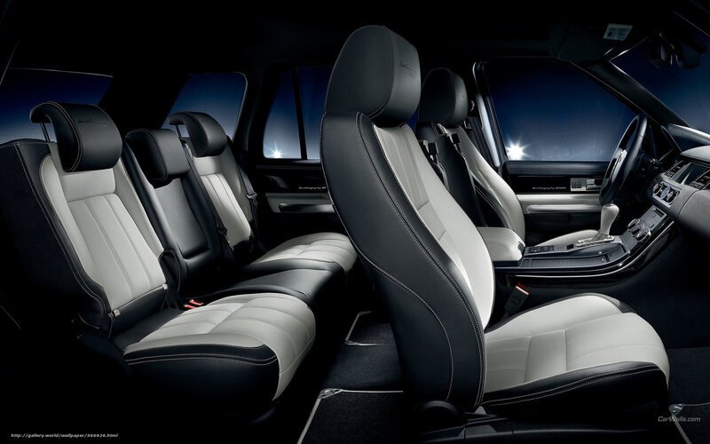 Luxury Car Interior — Black, Dramatic