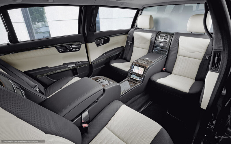 Luxury Car Interior — Black, Neutral
