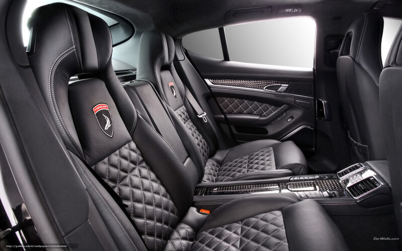 Luxury Car Interior — Black, Sophisticated