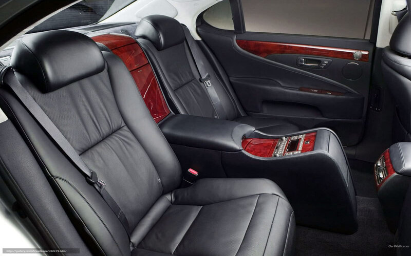 Luxury Car Interior — Black