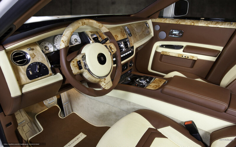 Luxury Car Interior — Brown, Luxurious, Photograph