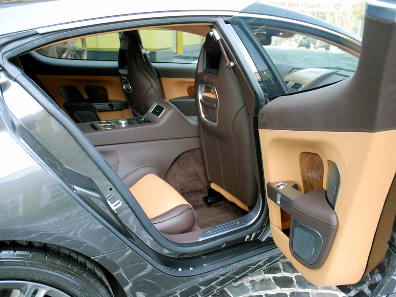Luxury Car Interior — Brown, Neutral