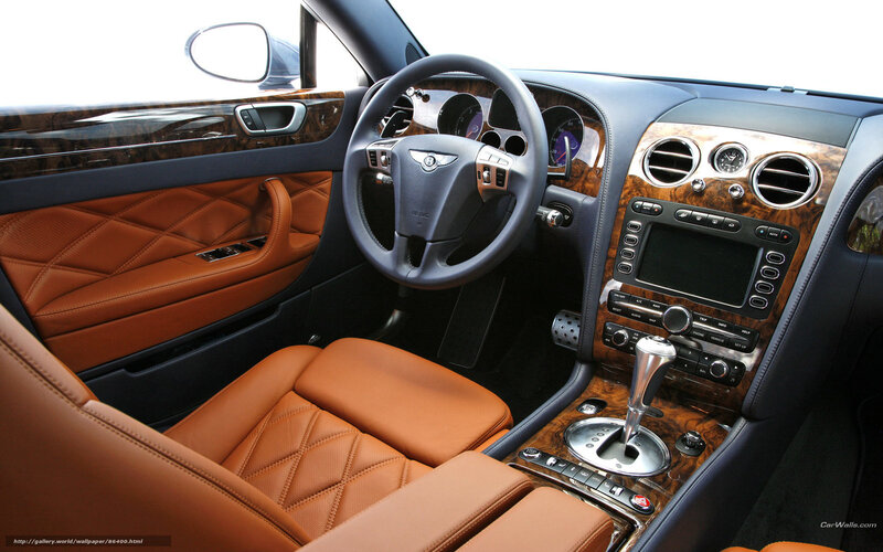 Luxury Car Interior — Brown, Sophisticated