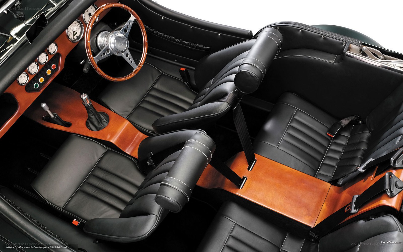 luxury car interior cockpit