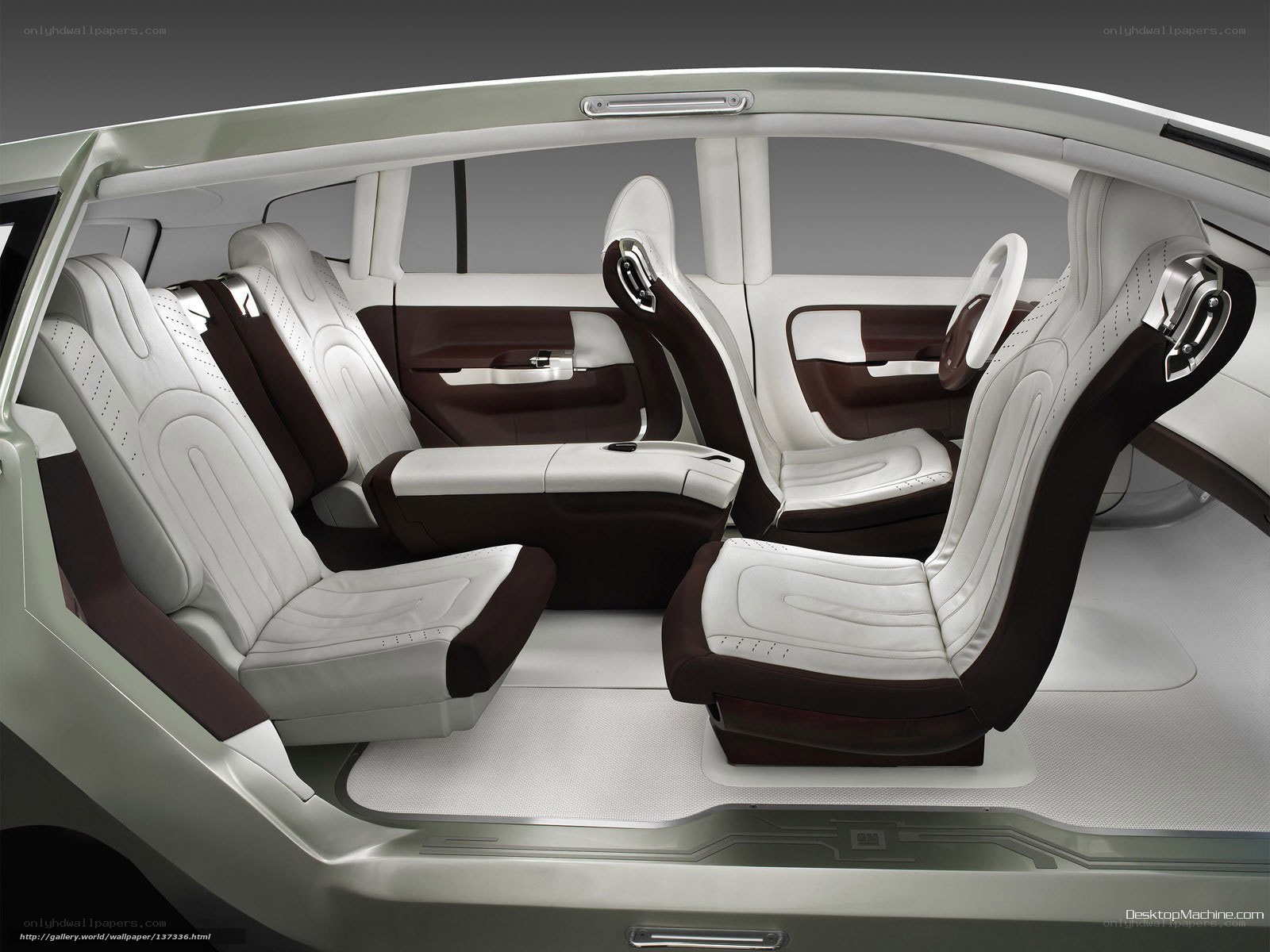 Luxury car interior concept