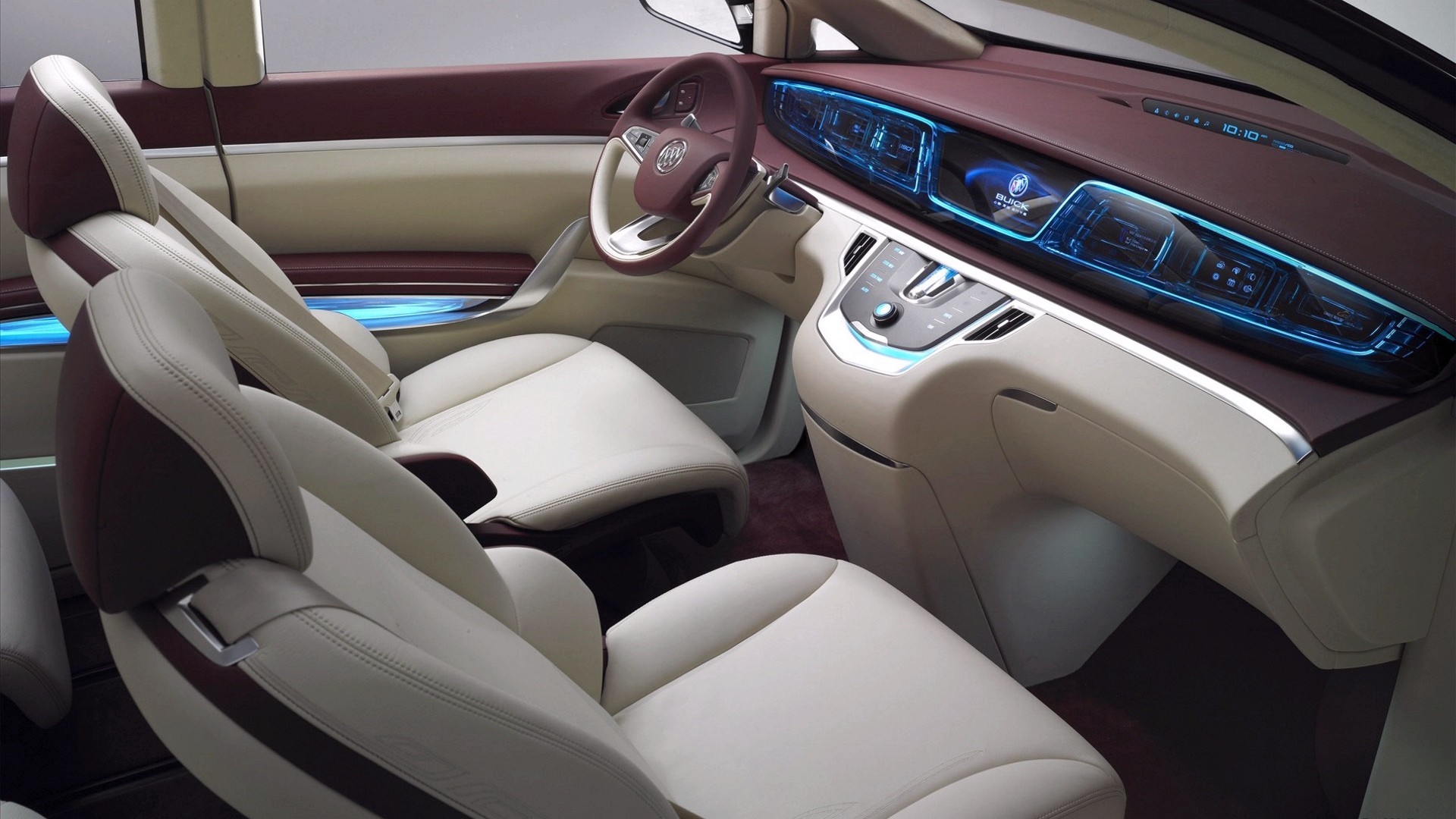 luxury car interior concept