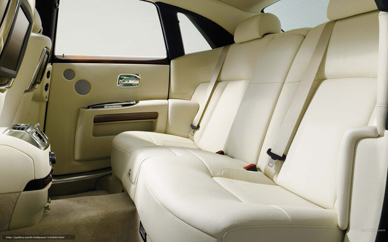 Luxury Car Interior — Cream, Calm, Photograph
