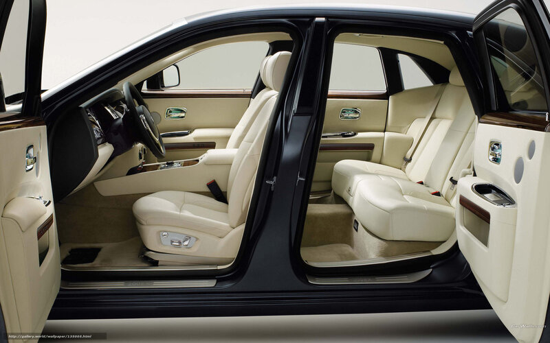 Luxury Car Interior — Cream, Neutral