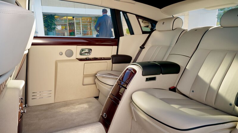 Luxury Car Interior — Cream, Serene, Afternoon