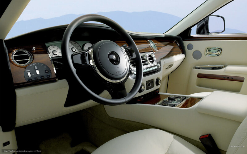 Luxury Car Interior — Cream, Serene, Photograph