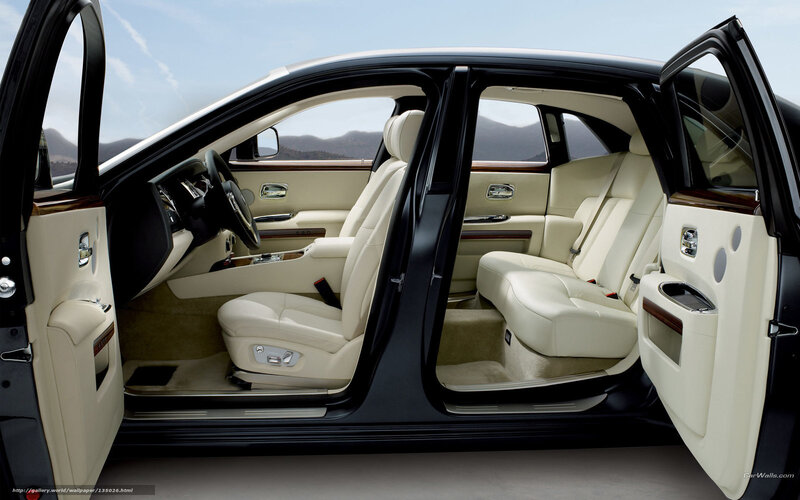 Luxury Car Interior — Cream, Serene