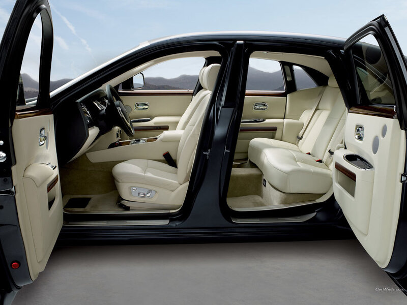 Luxury Car Interior — Cream