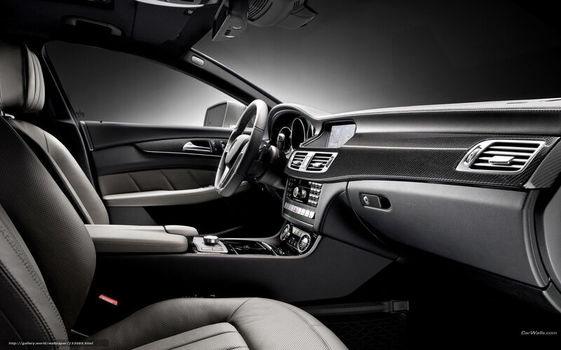 luxury car interior dashboard
