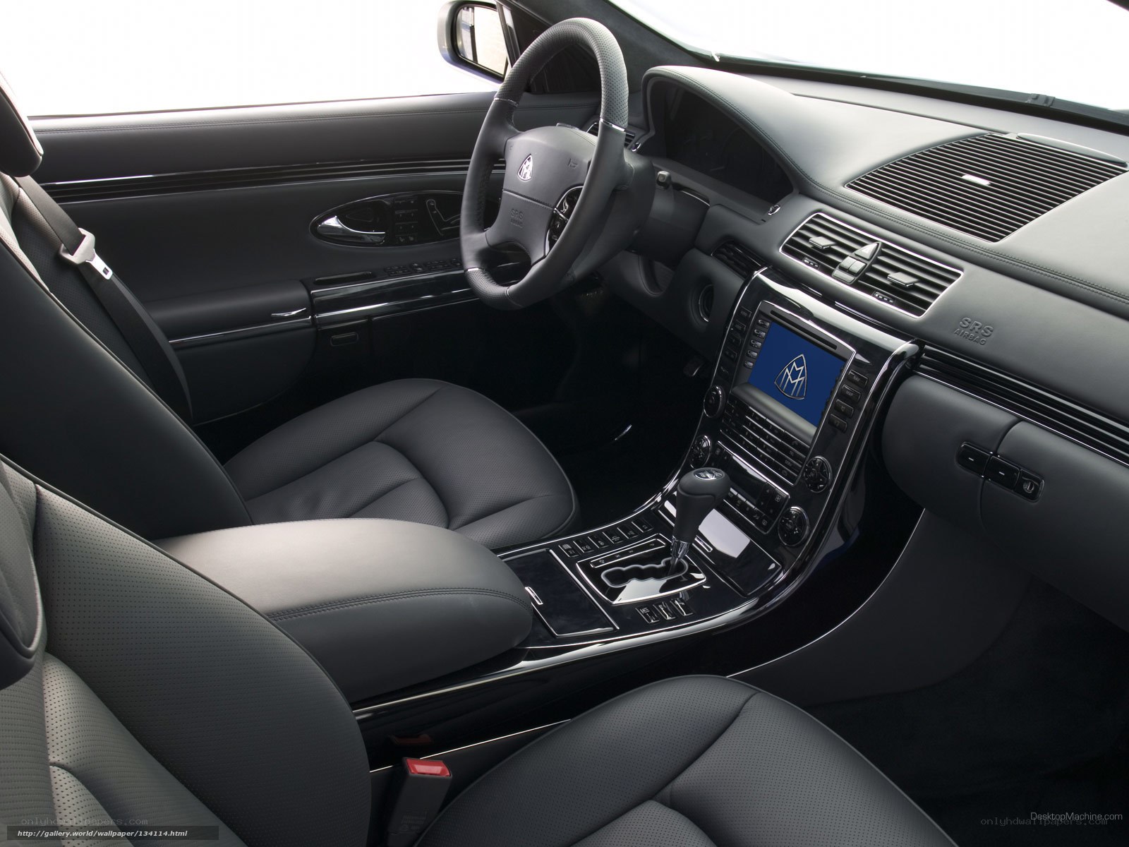luxury car interior dashboard