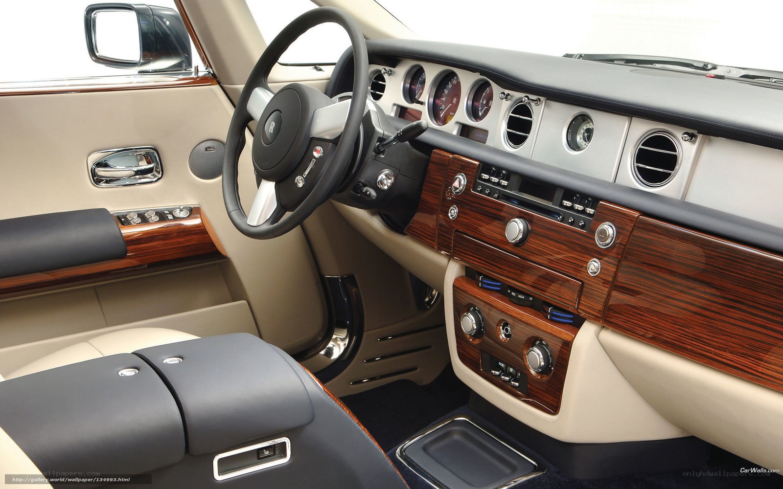 luxury car interior dashboard