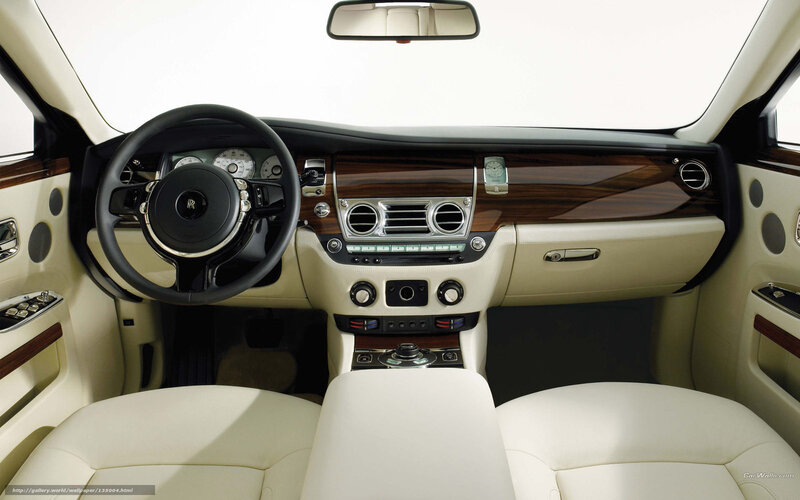 luxury car interior dashboard