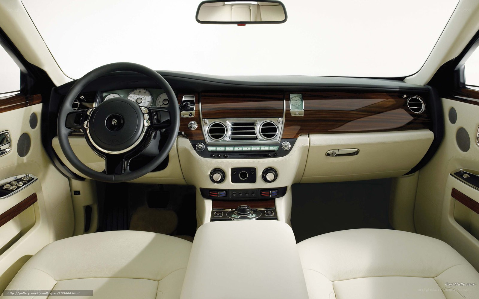 luxury car interior dashboard