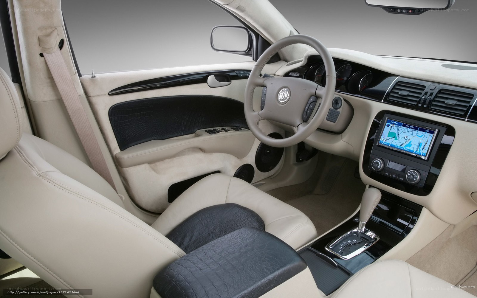 luxury car interior dashboard