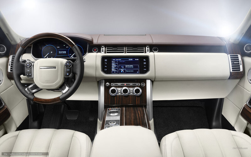 luxury car interior dashboard
