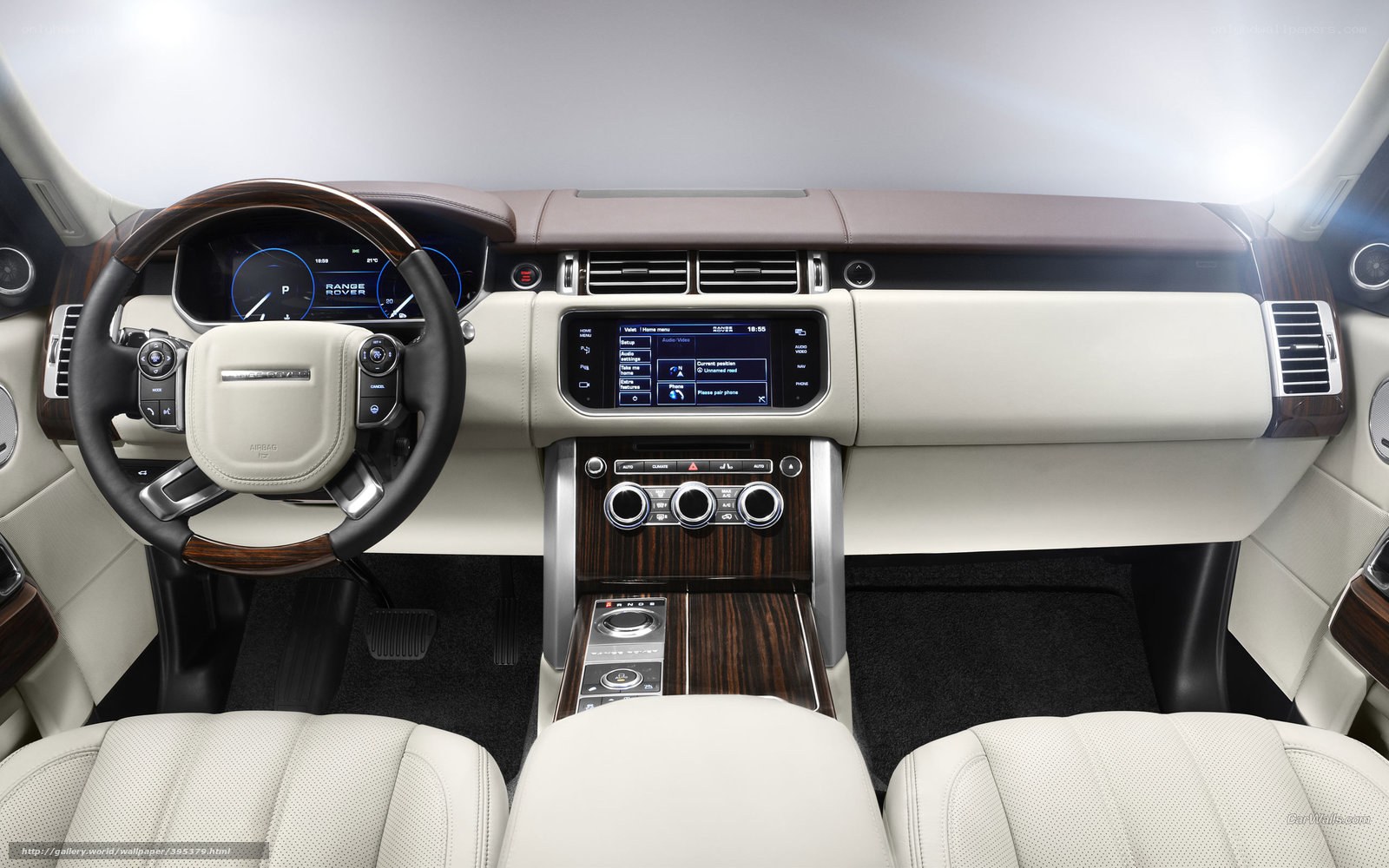 luxury car interior dashboard
