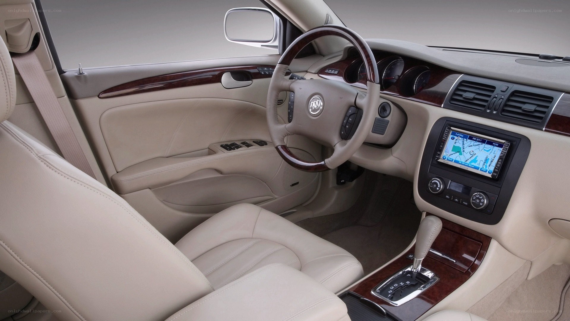 luxury car interior dashboard