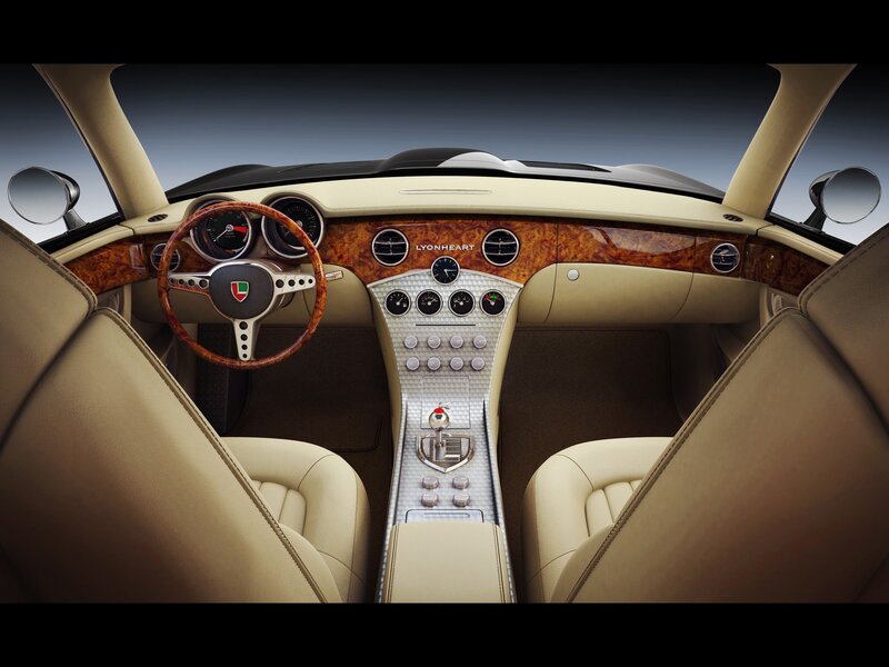 luxury car interior dashboard