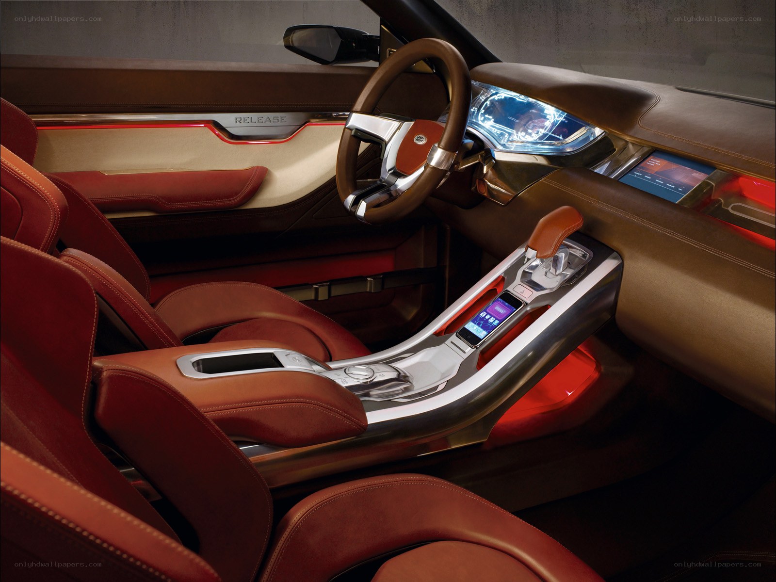 luxury car interior design