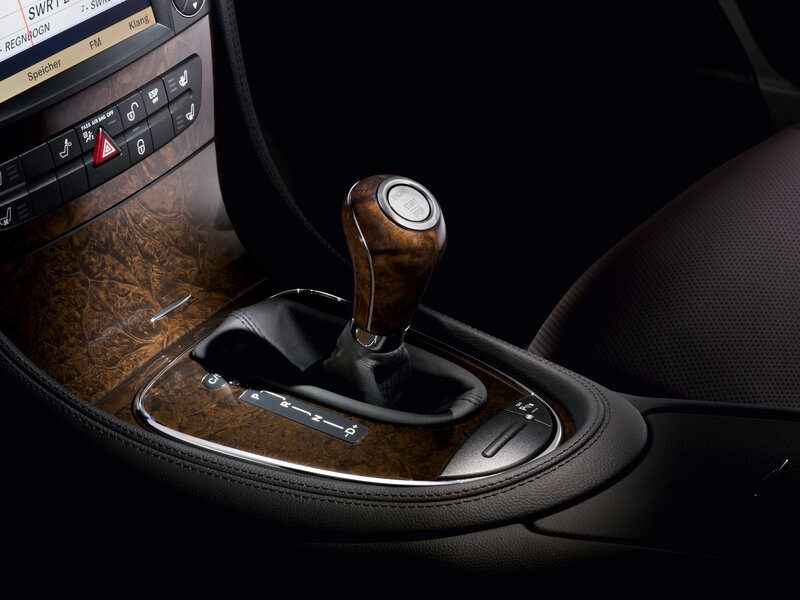 luxury car interior details