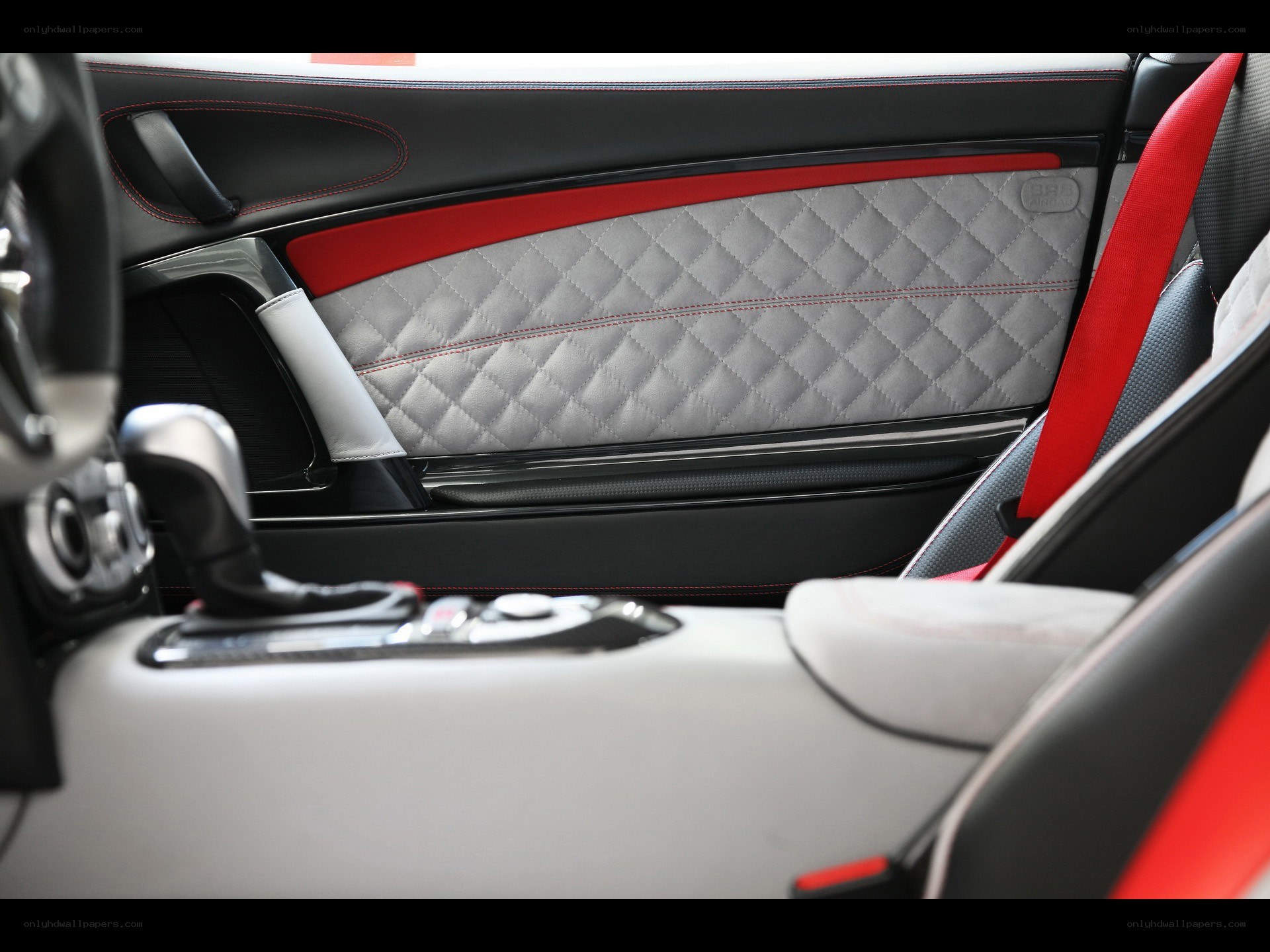 luxury car interior details