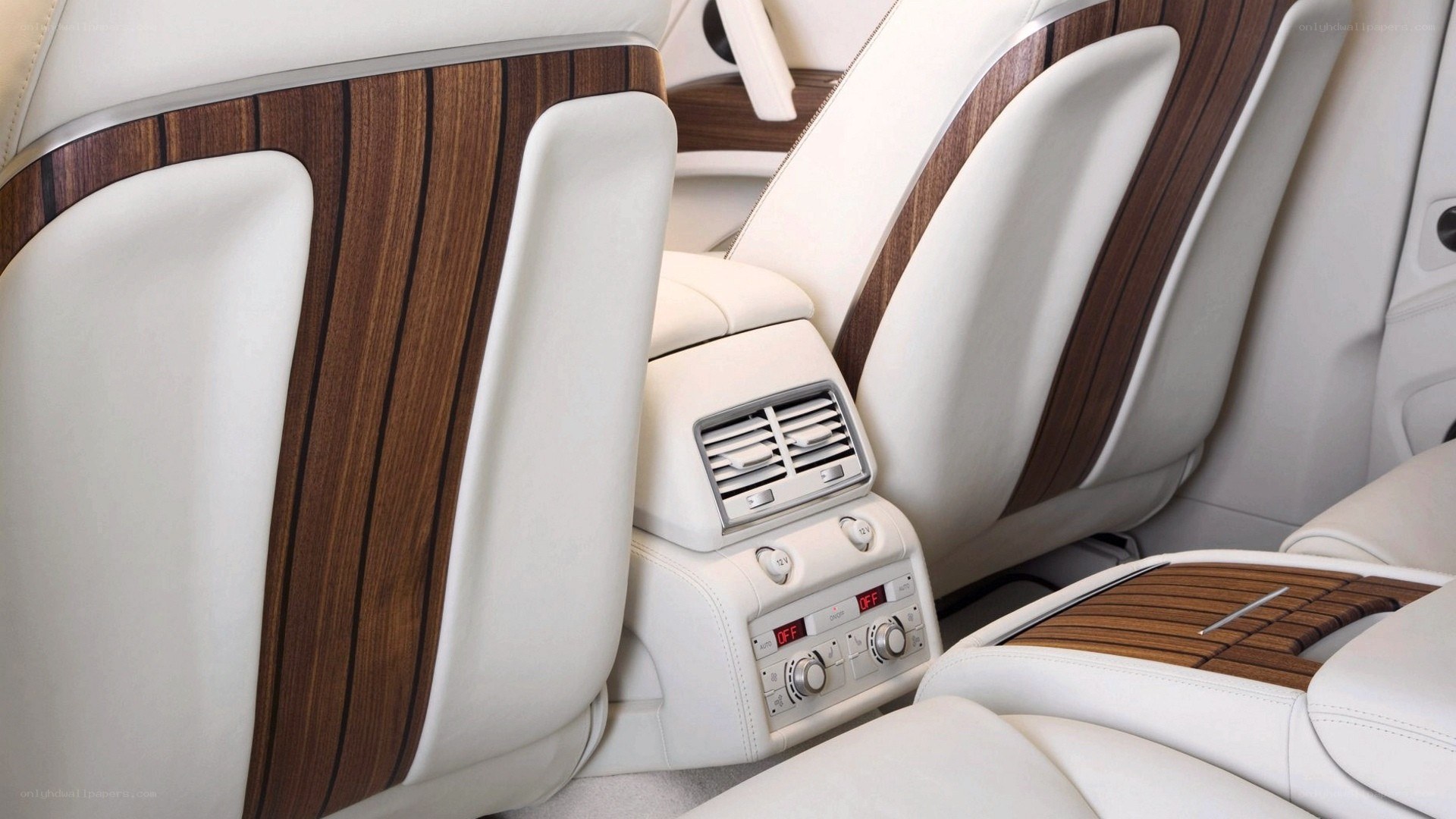 luxury car interior details
