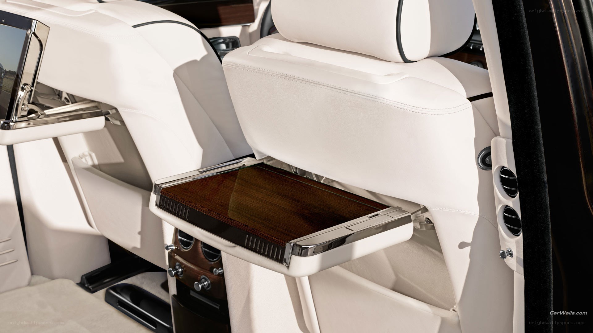 luxury car interior details