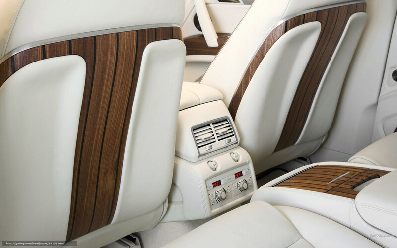 luxury car interior details