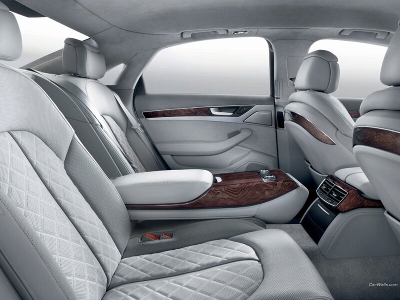 Luxury Car Interior — Gray