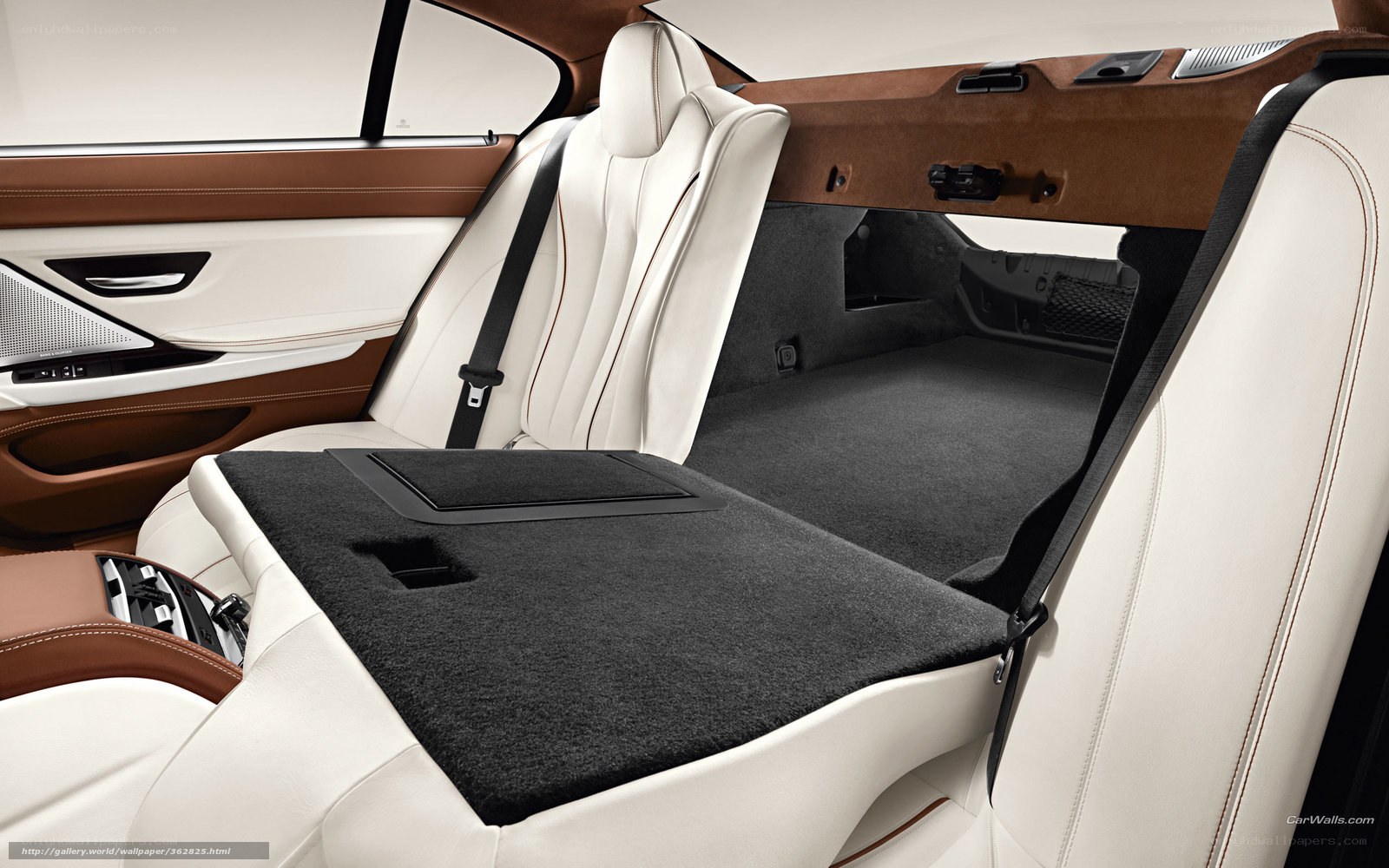 luxury car interior rear seats