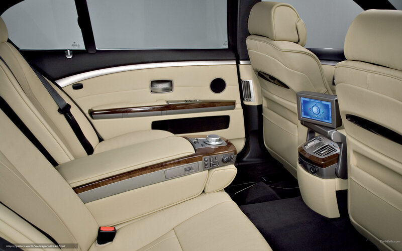 luxury car interior rear seats