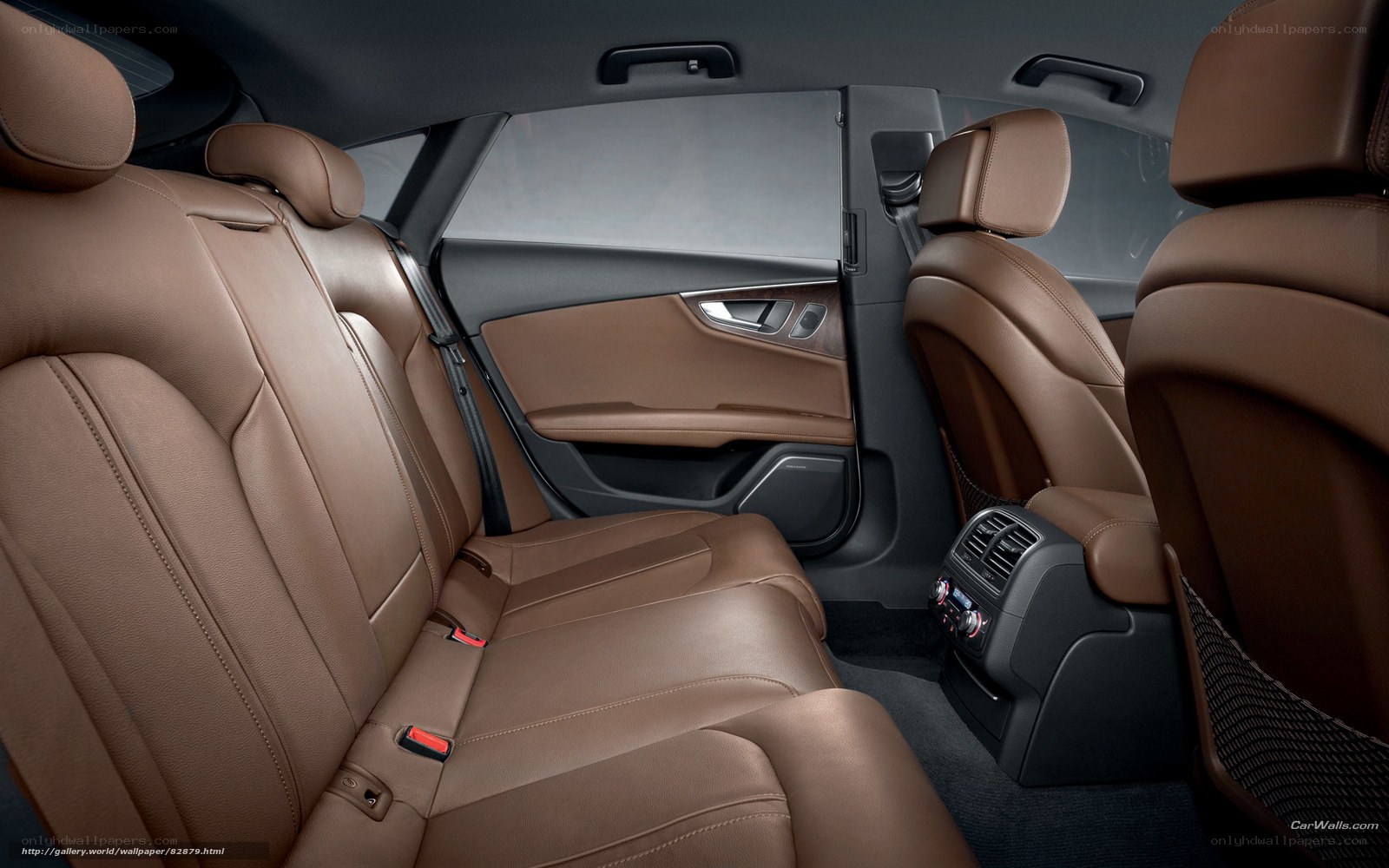 luxury car interior rear seats