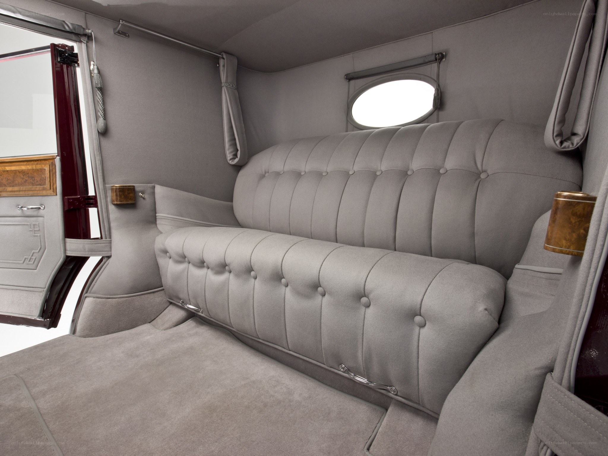 luxury car interior seating