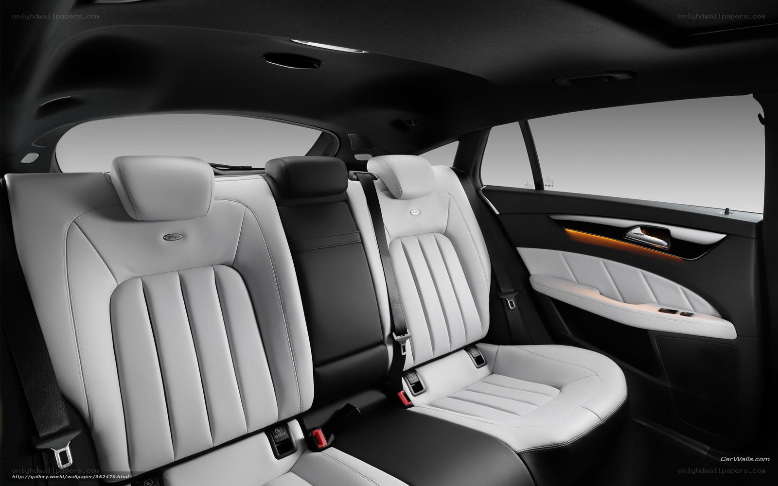 luxury car interior seats