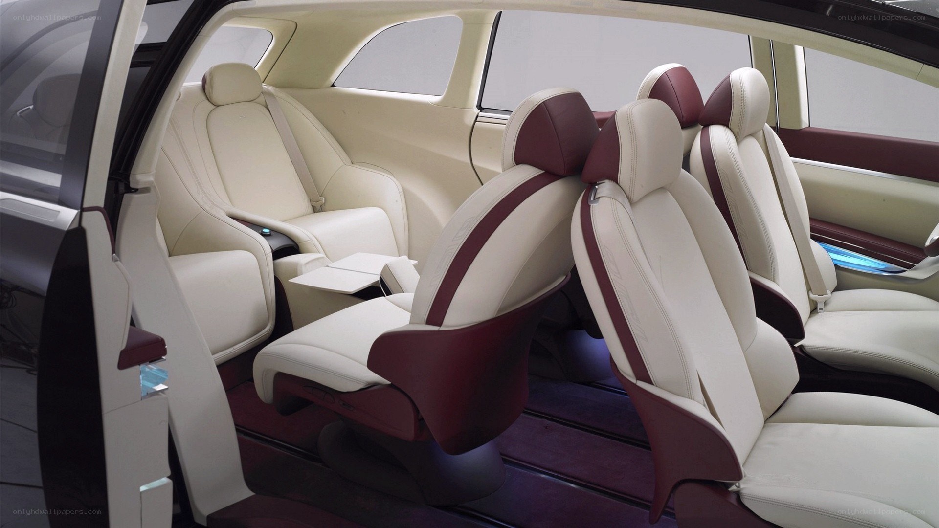 luxury car interior seats