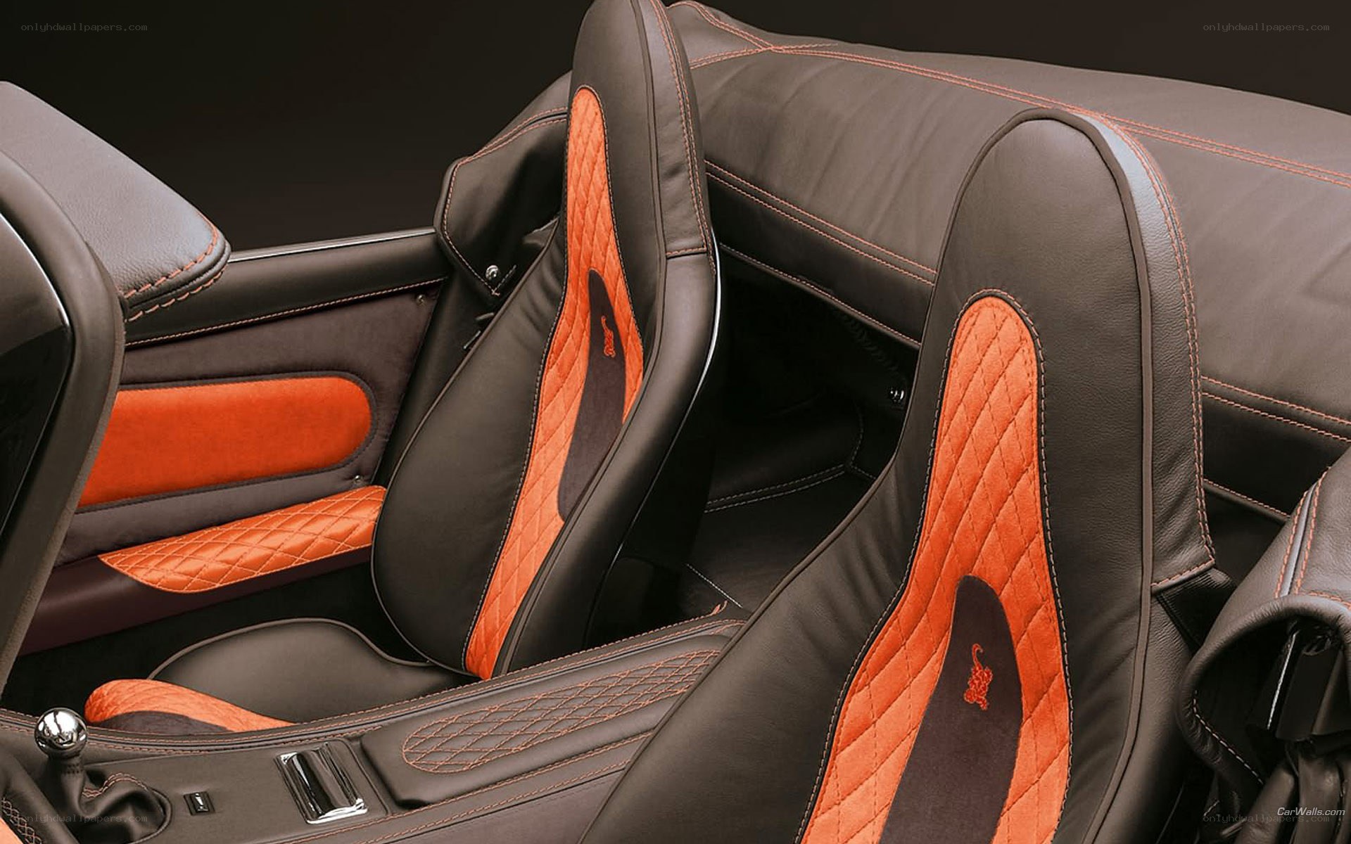 luxury car interior seats