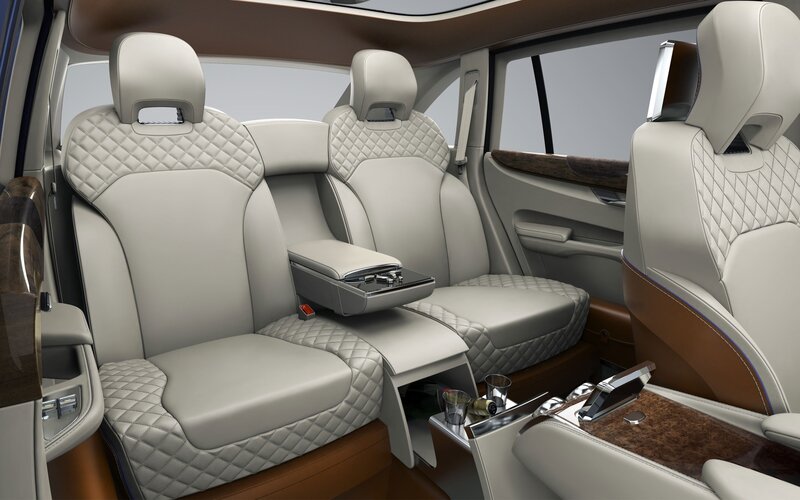 luxury car interior seats