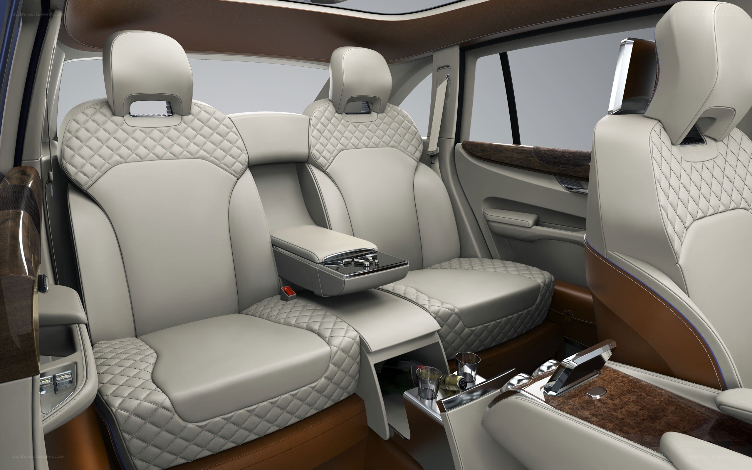 luxury car interior seats