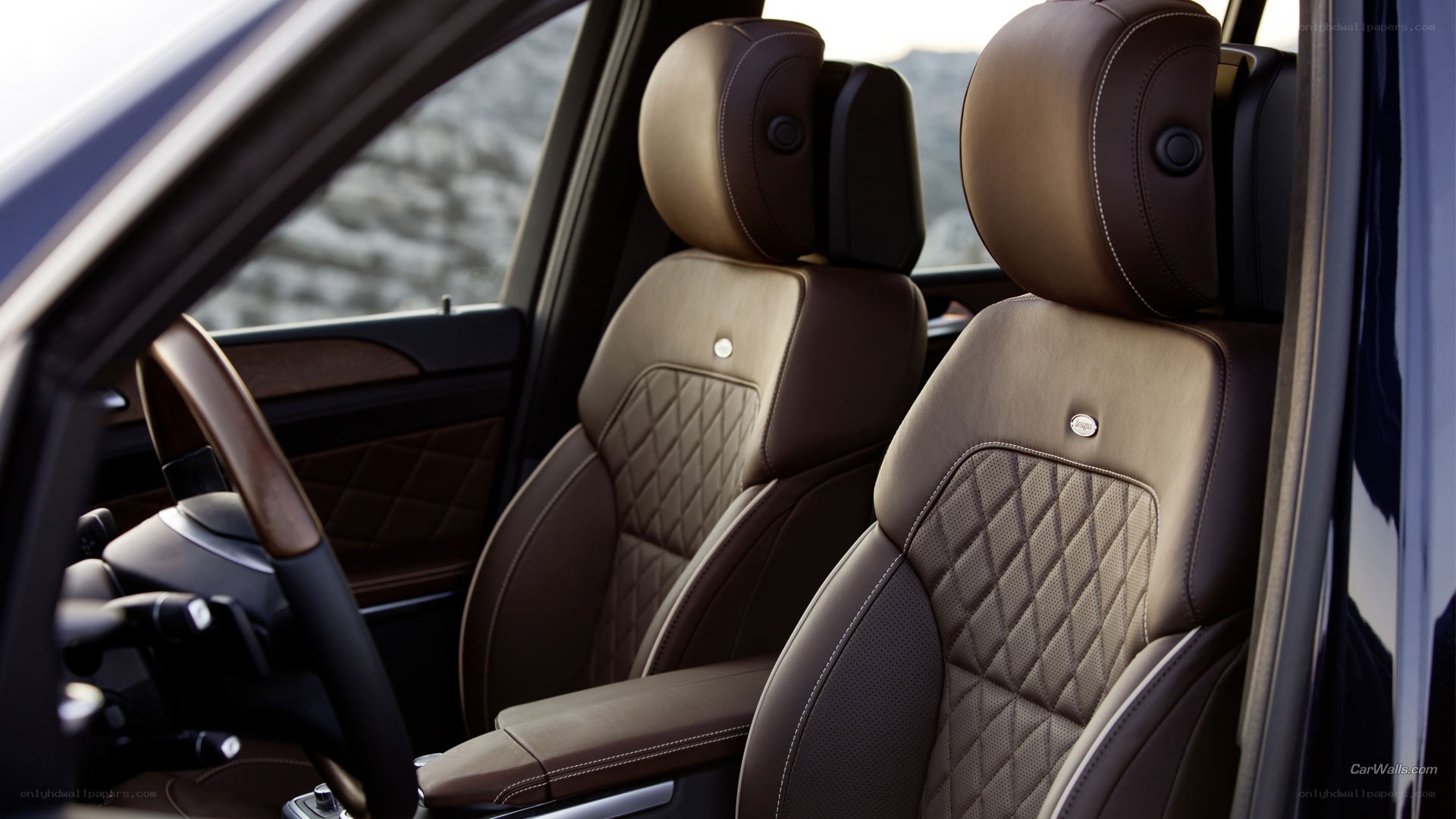 luxury car interior seats