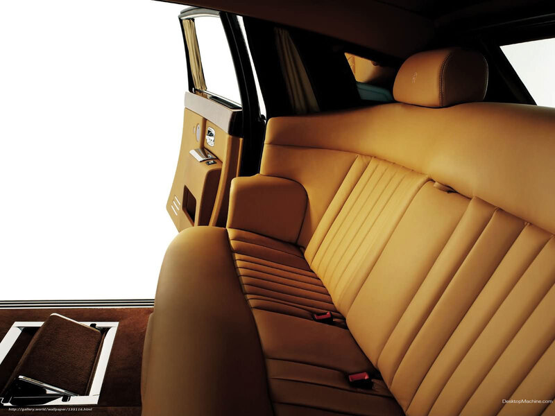 Luxury Car Interior — Tan, Calm