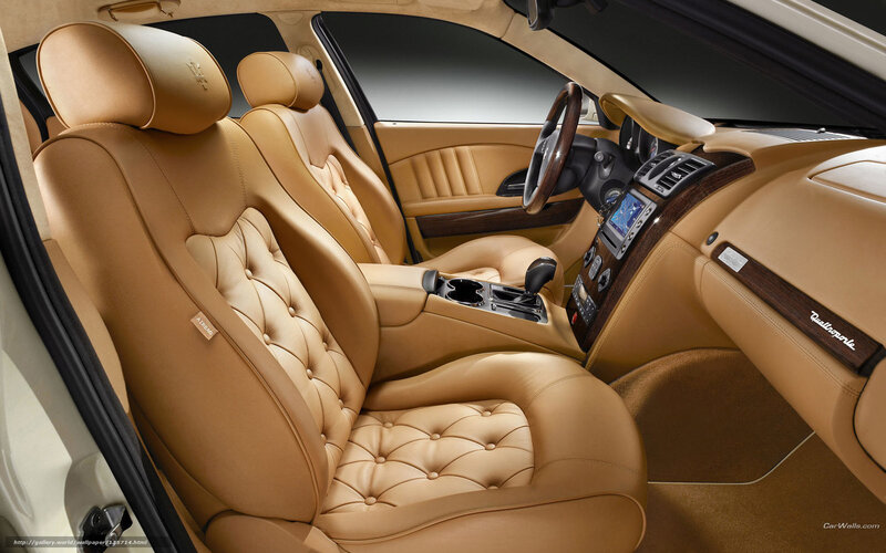 Luxury Car Interior — Tan, Luxurious, Photograph
