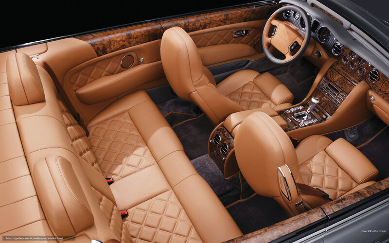 Luxury Car Interior — Tan, Luxurious
