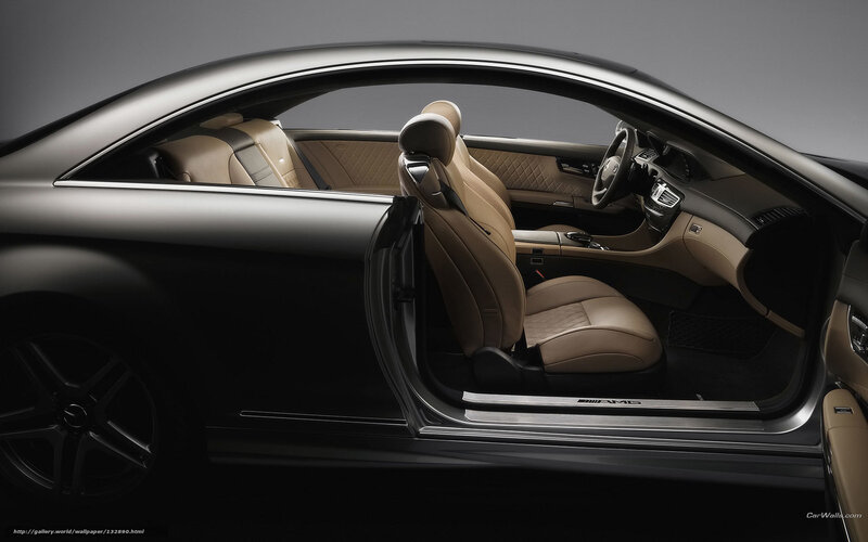luxury car interior view