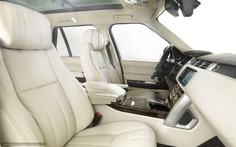 Luxury Car Interior — White, Neutral, Photograph