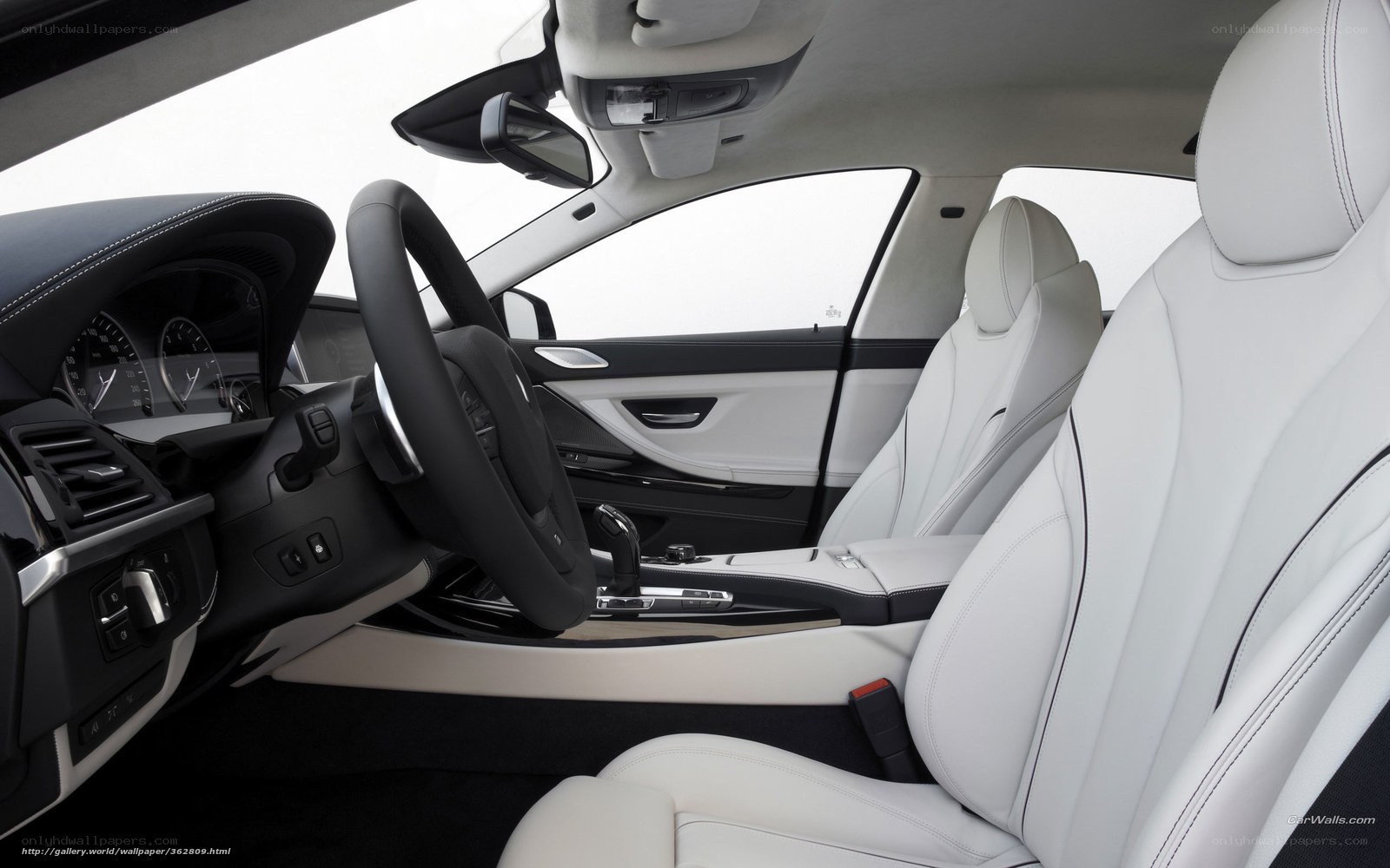 luxury car interior white seats